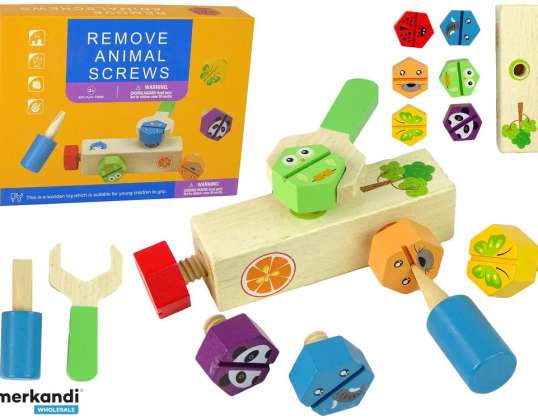 DIY Kit Hout Schroeven Schroeven Speelgoed