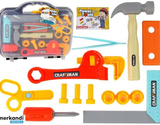 DIY-kit in koffer Gereedschap voor kinderen Hamer