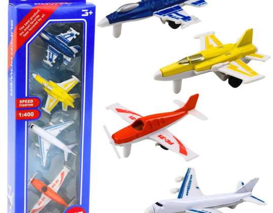 Colorful Jets Aircraft Set 1:400 4 pz