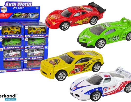 Sportwagen Racing Resorak Racing 4 Farben 1:43