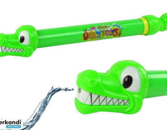 Krokodil Wasserpistole 45 cm Grüner Garten