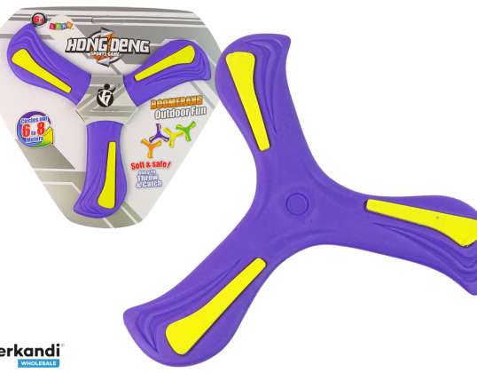 Boomerang Flying Throwing Disc Purple For Kids