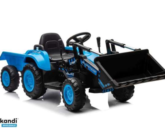 Battery Operated Tractor with Bucket BW X002A Blue