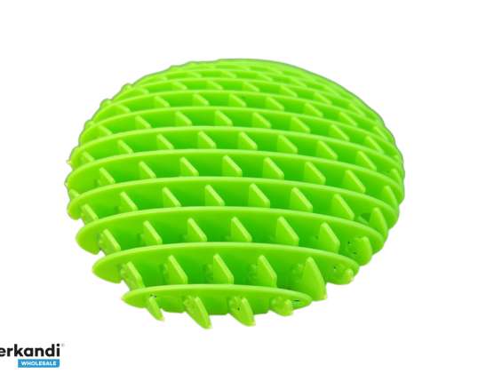 Jouet sensoriel flexible anti-stress vert 10 cm