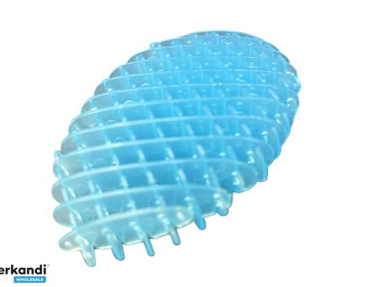 Fidget Toy Blauw Transparant Anti-Stress Kleurrijk Flexibel 5cm