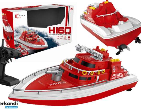 Barco HI60 Mando a distancia R/C 1:28 rojo