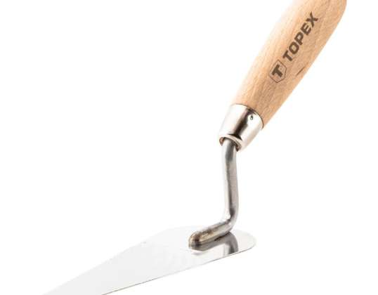 Pussespade 160 x 20 x 55 mm. rustfritt stål