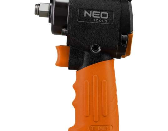 Pneumatisk slagnøkkel 1/2&quot; 680 Nm kort