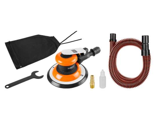 Pneumatska ekscentrična brusilica 150 mm. usisavanje prašine pod niskim tlakom