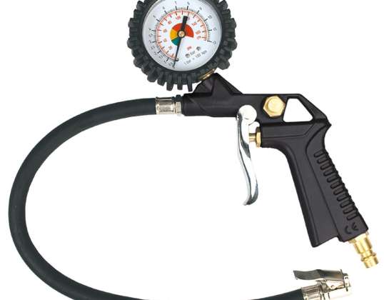 Pomp pistool met manometer van 63 mm