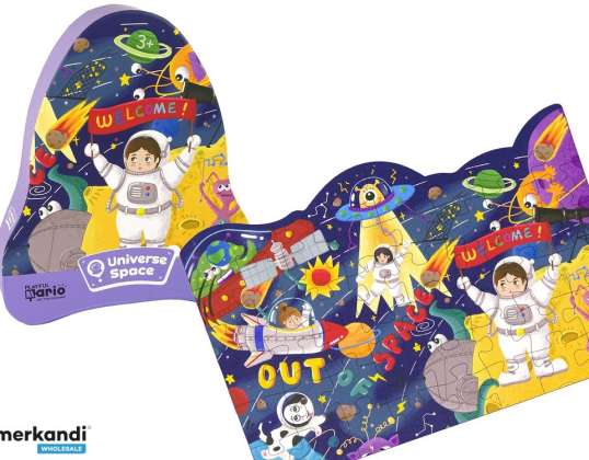 Puzzle Space UFO Planets 48 pieces