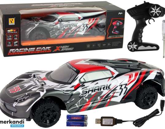 Sportwagen R/C 1:8 Grau Weiß