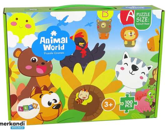 Puzzle für Kinder Tier Puzzle 100 Stk.