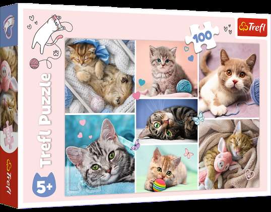 Пъзел Пъзел 100 В Котешкия Свят Trefl 16420