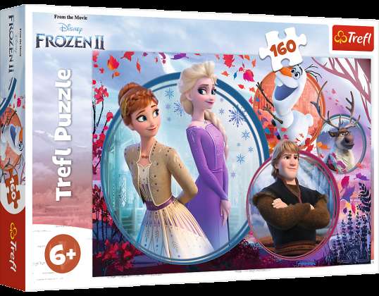 Puzzle 160 Disney Die Eiskönigin Clubs Schwester Abenteuer 15374