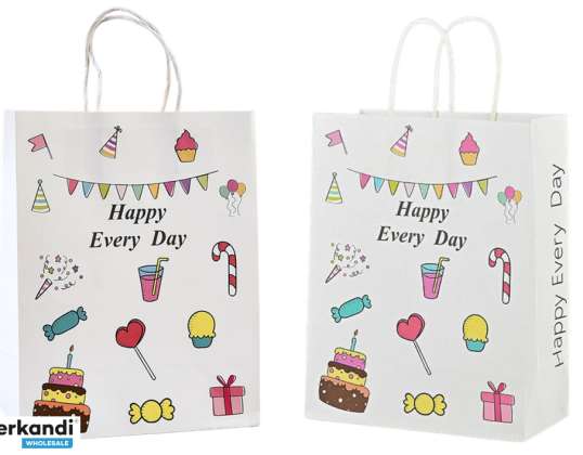 Sac cadeau en papier 20cm x 15cm