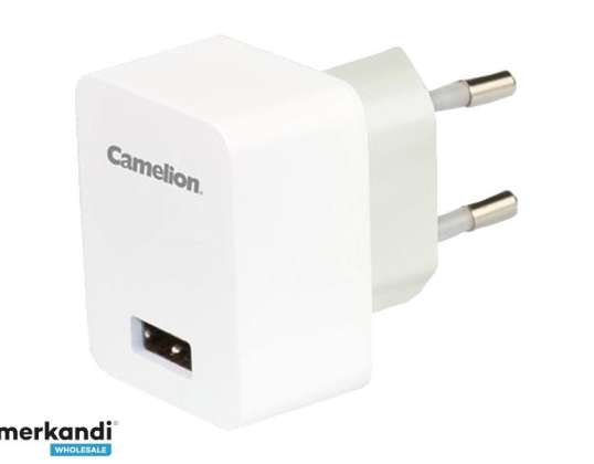 Camelion USB plug adapter white (AD568-DB)