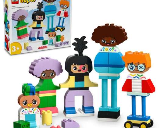 Комплекти LEGO® DUPLO TOWN Фигури за емоции 71 части 10423