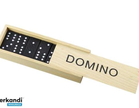 Dominoes Game in a Wooden Box 28 pieces