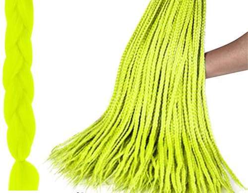 Neon Synthetic Braids