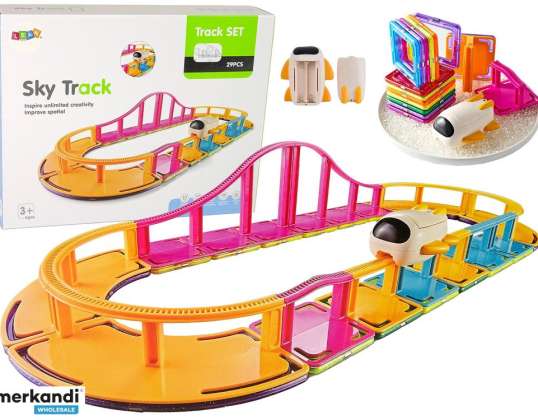 Bloques de construcción magnéticos Sky Track 29 piezas