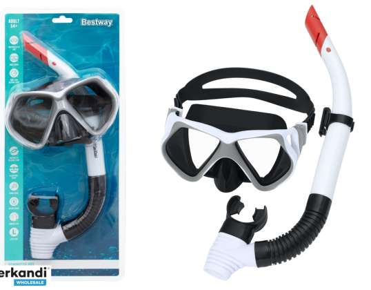 Tauchset weiße Maske. Bestway Rohr 24069