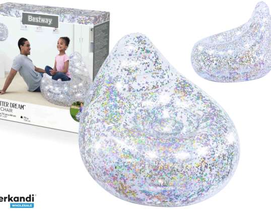 Dmuchany Fotel Brokatowy 72 x 72 x 64 cm Bestway 75105