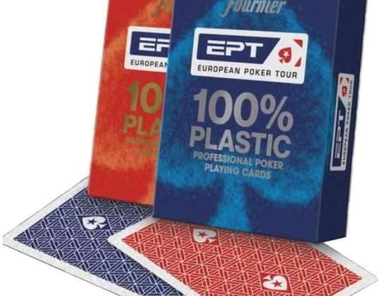 Kártyák fournier ept 100 műanyag