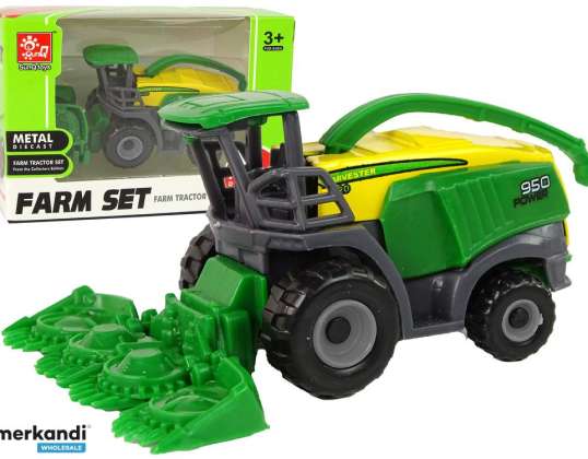 Landwirtschaftsfahrzeug Mähdrescher Grün Klein
