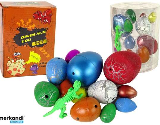 Ovo de dinossauro em crescimento 12 pcs. Tamanhos diferentes