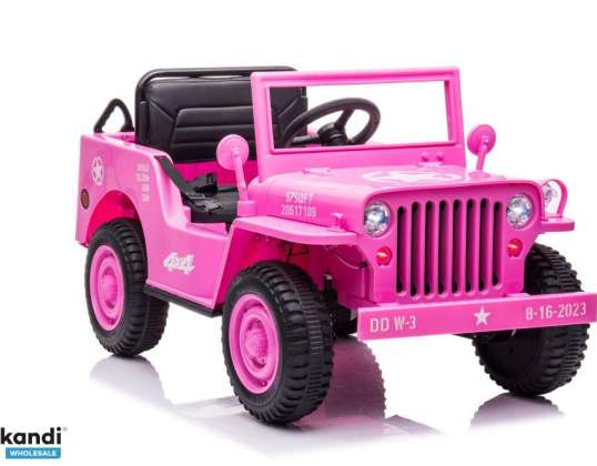 JH 103 Pink 4x4 Battery Car
