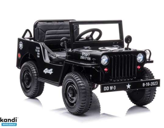 Battery powered car JH 103 black 4x4