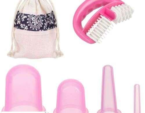 Cups en silicone chinois avec masseur   ensemble