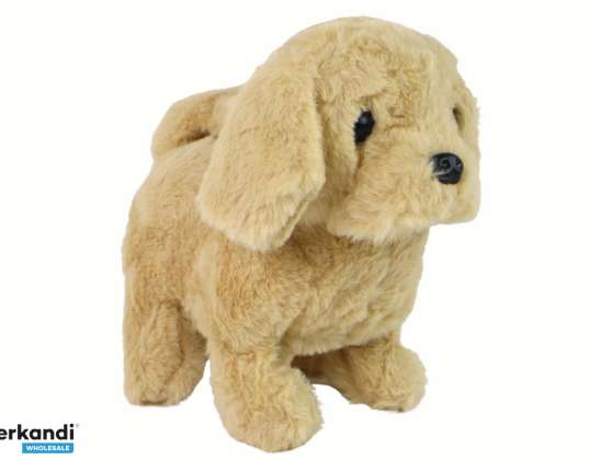 Wandelende Hond Interactief Speelgoed Blaffen Beige