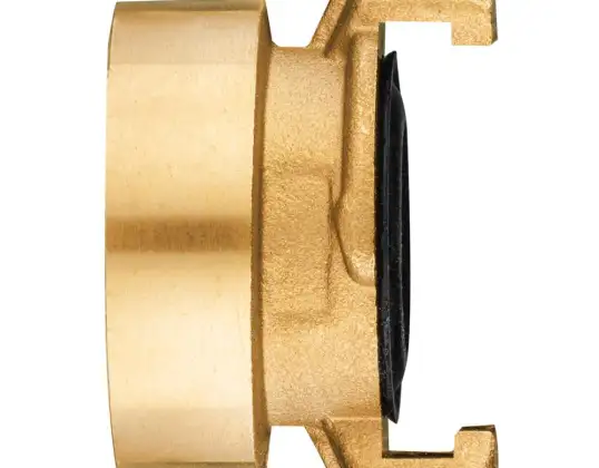 Schnellkupplung aus Messing mit 1 1/4&quot; Innengewinde