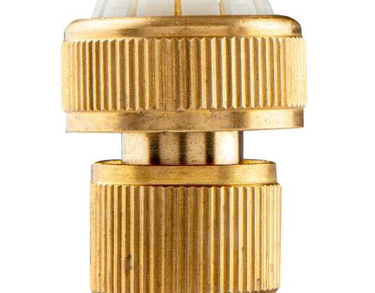STOP Connector 3/4&quot; Brass