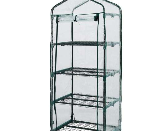 Kasvuhoone 69 x 49 x 160 cm. PVC kile. metallkonstruktsioon