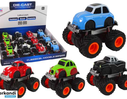 Metal Car Big Wheels Various Designs HXHG08
