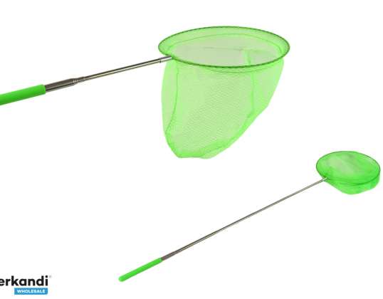 Red para insectos mariposa plegable telescópica 85 cm verde