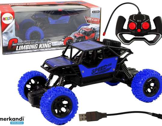 Daljinski upravljalnik Off-Road Car R / C 1:18 Modra