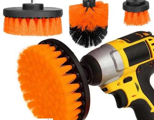 Reinigungsbürsten für Bohrmaschine   4 Stück