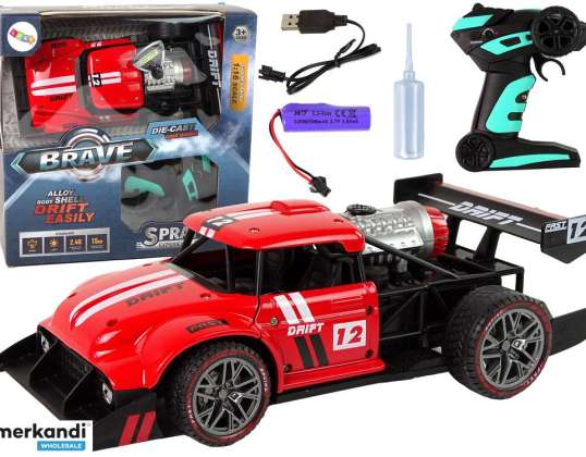Auto de Carreras Teledirigido R/C 1:16 Rojo
