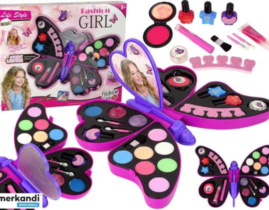 Ensemble de Maquillage Papillon Violet Fards à Paupières