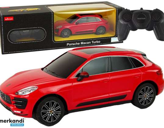 Otomatik R/C Porsche Macan Turbo 1:24 Rastar Kırmızı