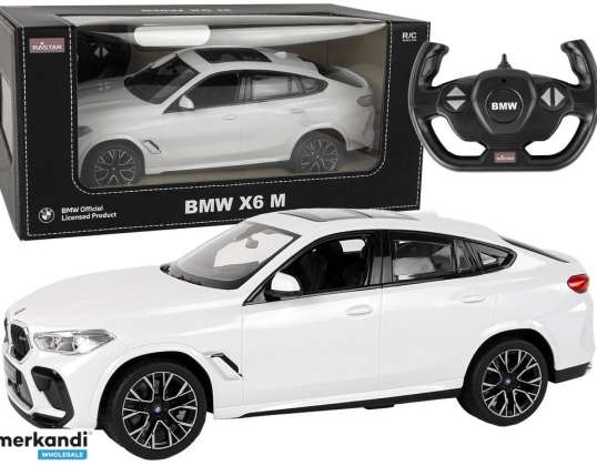 Auto R/C Bmw X6 M 1:14 Rastar Weiß