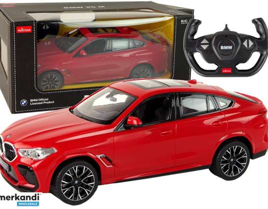 Αυτόματο R/C BMW X6 M 1:14 Rastar Κόκκινο