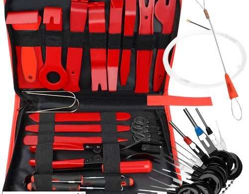 Set di attrezzi per rimozione tappezzeria 40 pz