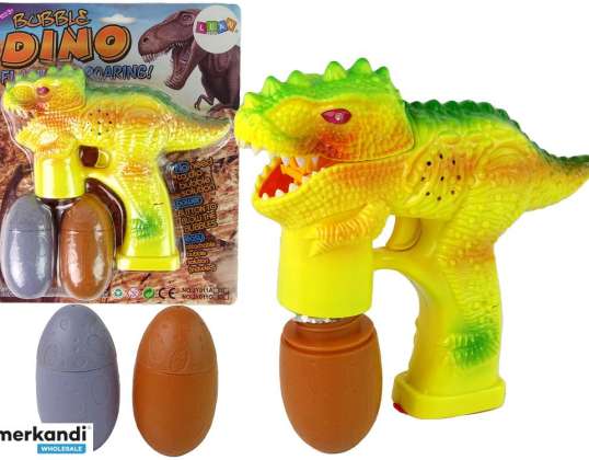 Soap Bubbles Dinosaur Bubble Liquid Egg Yellow
