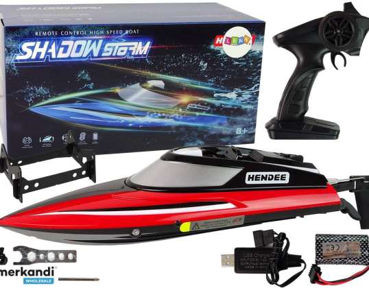 Lancha R/C Mando a Distancia 2.4G Rojo 20 25 KM/H