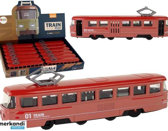 Train Friction Drive Sounds Metal Red